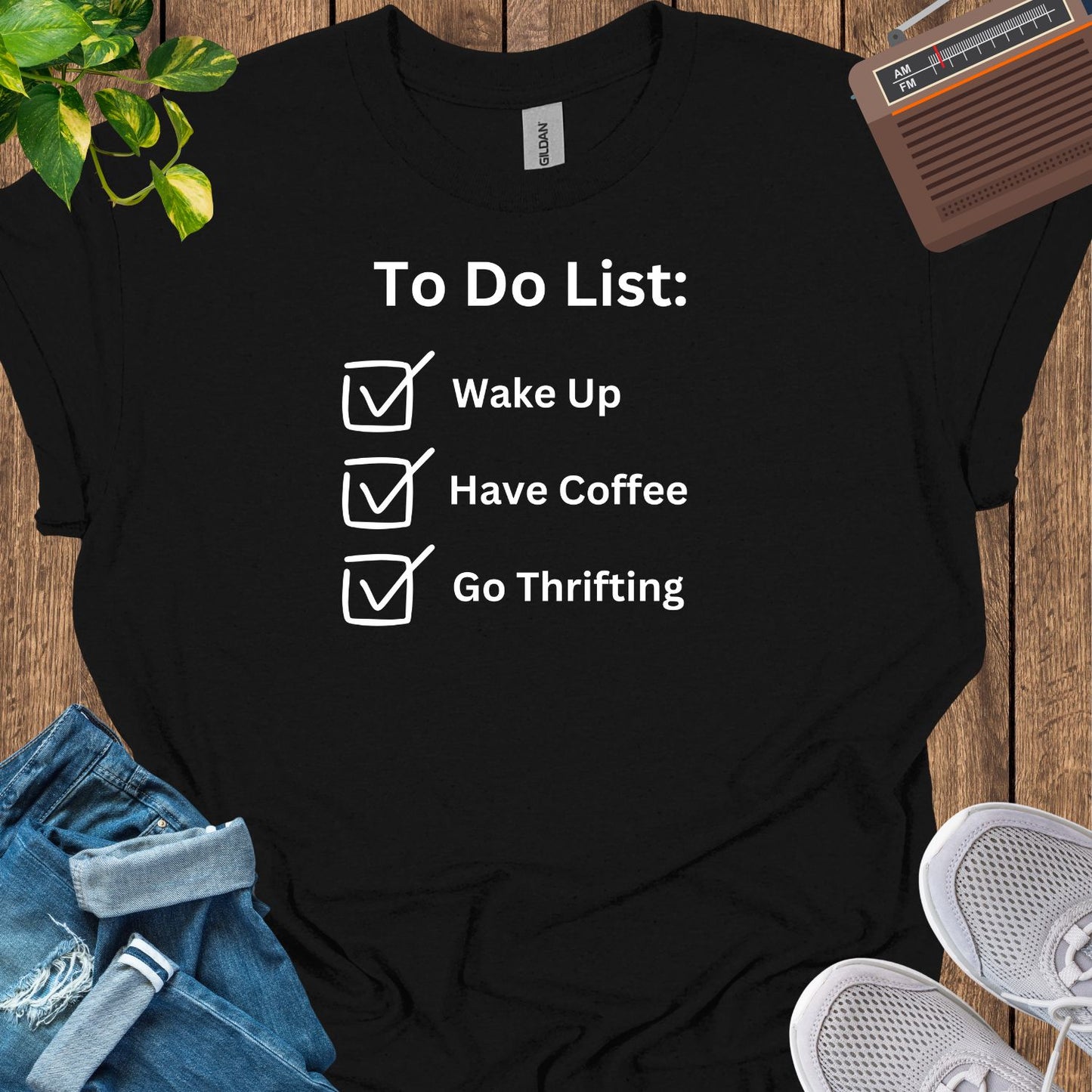 To Do List: Wake Up, Have Coffee, Go Thrifting