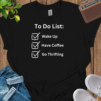 To Do List: Wake Up, Have Coffee, Go Thrifting