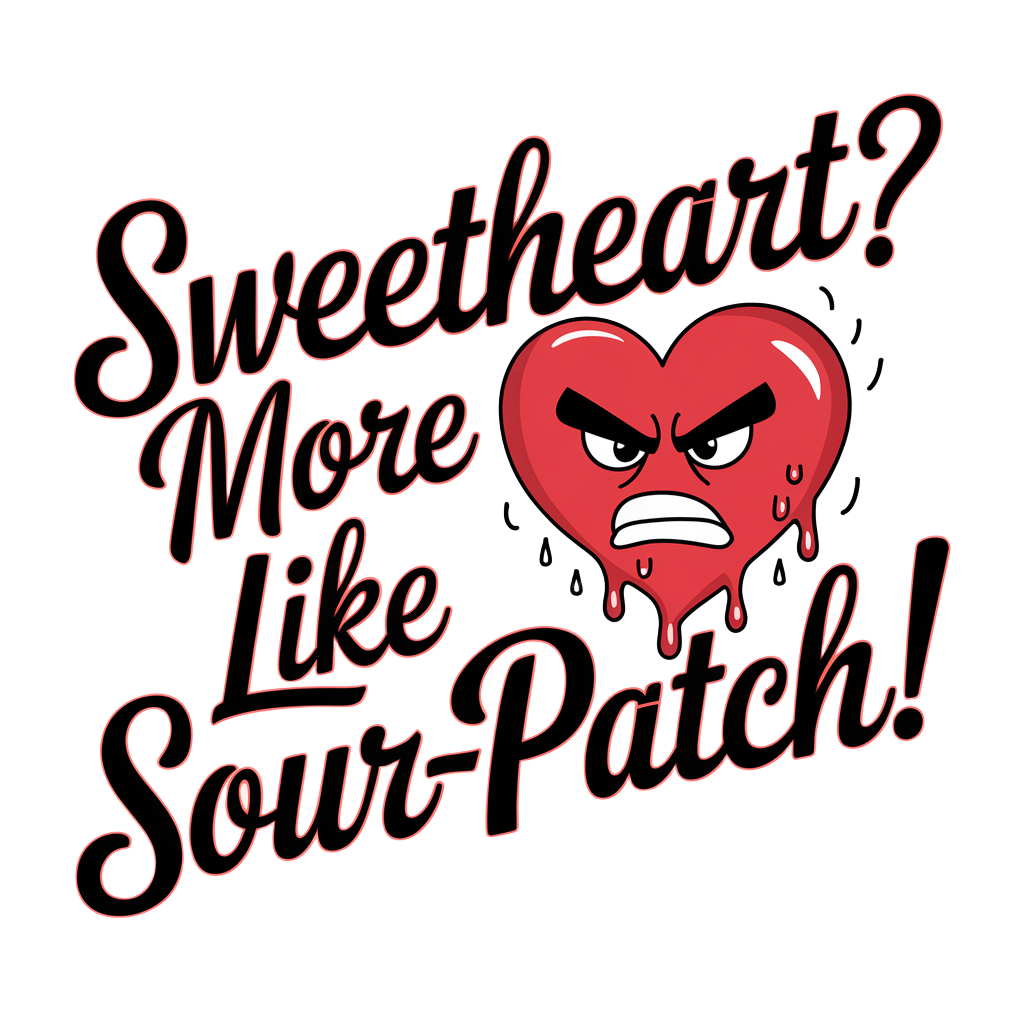 Sweetheart? More Like Sour-patch!